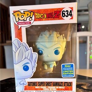 Funko Pop! Dragon Ball Z Gotenks Super Ghost Kamikaze Attack#634 Limited Edition
